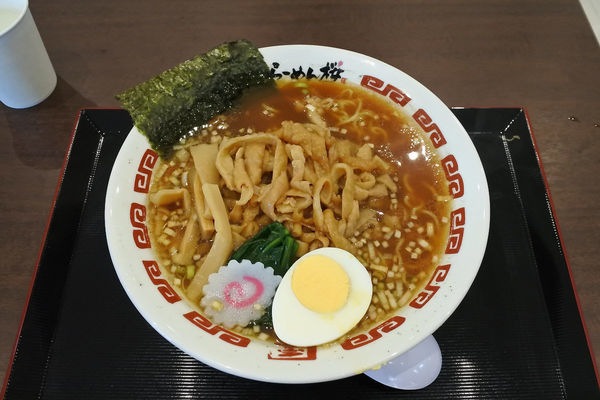 「鶏皮らーめん７８０円」@らーめん桜 壱の写真