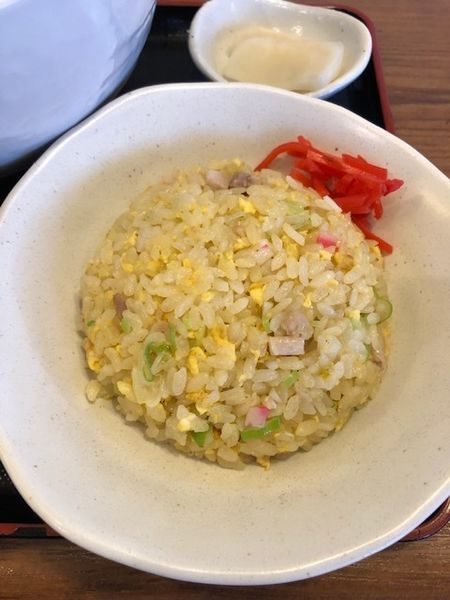 「半チャーハン」@絹屋の写真