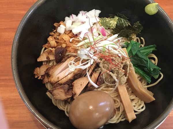 「煮干し香る油そば」@中華そば かずしのの写真