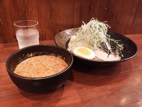 「広島つけ麺　小（１１０ｇ）」@ばくだん屋 渋谷店の写真