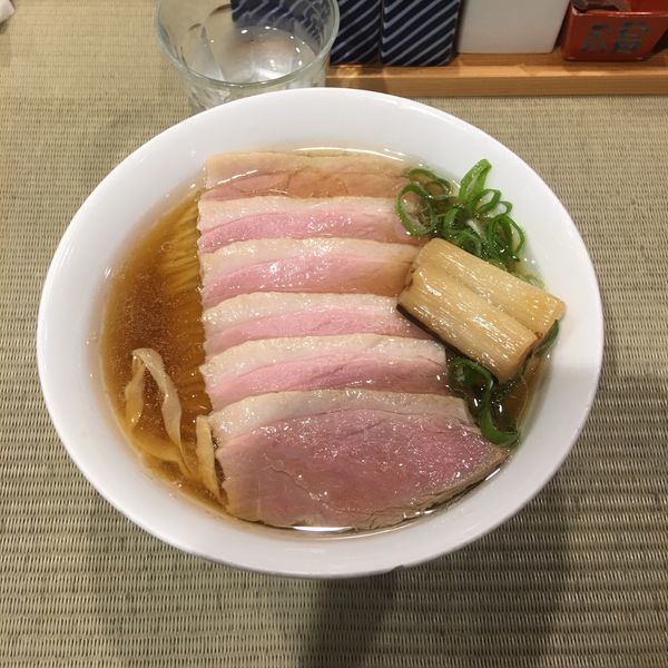 「鴨コンフィ麺」@らーめん 鴨to葱の写真