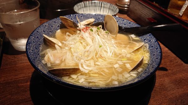 「はまぐりラーメン980円(込)」@和風楽麺 四代目 ひのでやの写真