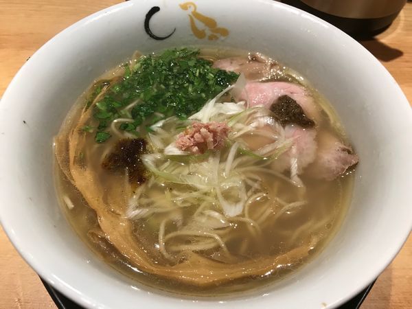 「真鯛と蛤の塩そば 900円」@SOBAHOUSE 金色不如帰 新宿御苑本店の写真