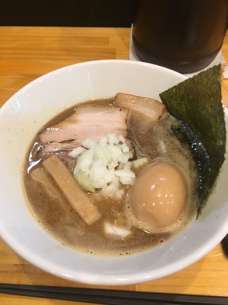 「中濃煮干しラーメン」@麺匠 金衛門の写真
