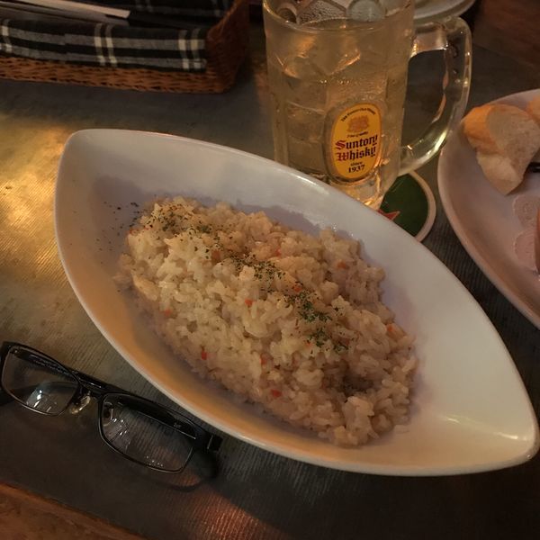 「にんにく炒めごはん」@シーハーズ 仲見世店の写真