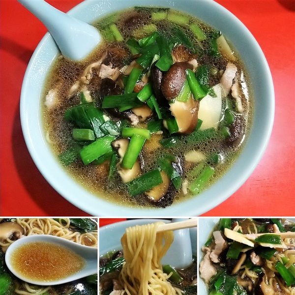 「韭菜香菇麺(ニラシイタケメン) 800円」@十八番の写真