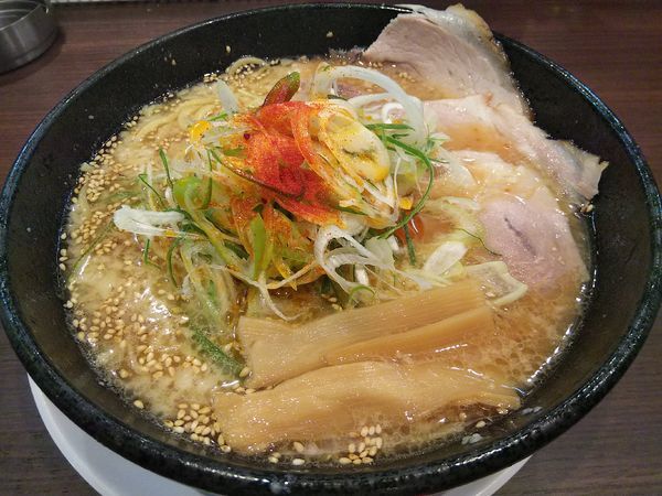 「味噌」@豪堅ラーメンの写真