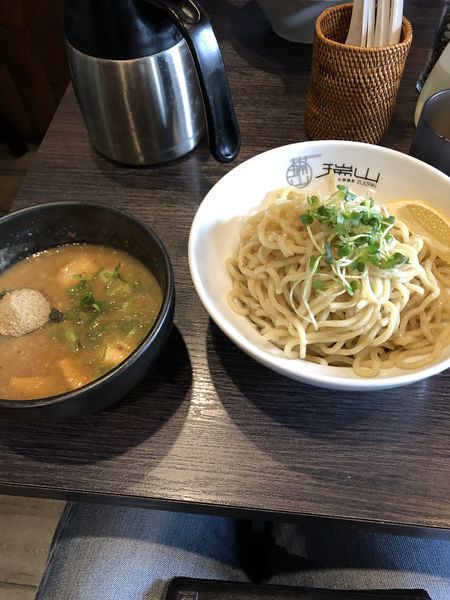 「つけそば中盛り(300g)」@中華蕎麦 瑞山（ZUIZAN）の写真