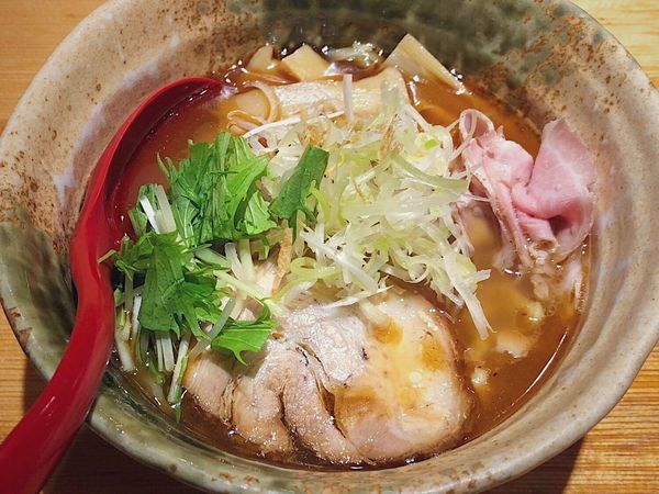 「焼きあご塩らー麺」@焼きあご塩らー麺 たかはし 新宿本店の写真
