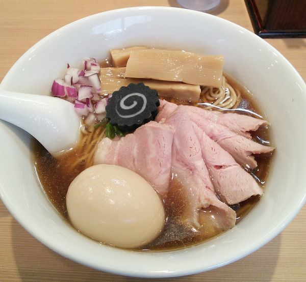 「特製のどぐろそば　１２００円」@らぁ麺 はやし田 横浜店の写真