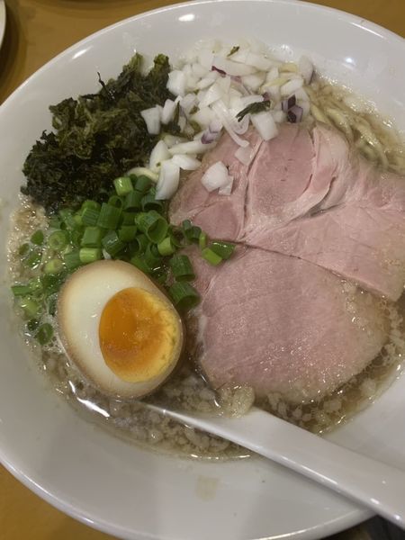 「【限定】背脂煮干しラーメン」@麺屋 扇 SENの写真
