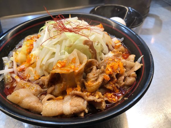 「紅ラーメン」@麺創研 紅 国分寺の写真