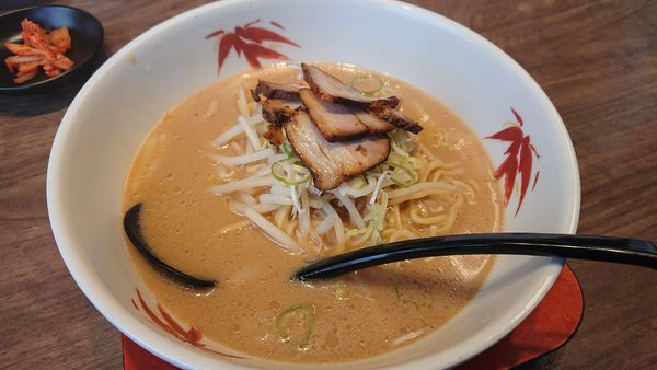 「らーめん@690円」@らーめん世界 長浜店の写真