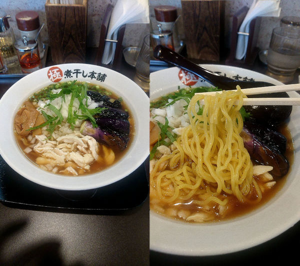 「期間限定『冷やし煮干らーめん+玉ねぎ増し(￥790+60)』」@極煮干し本舗 久喜店の写真