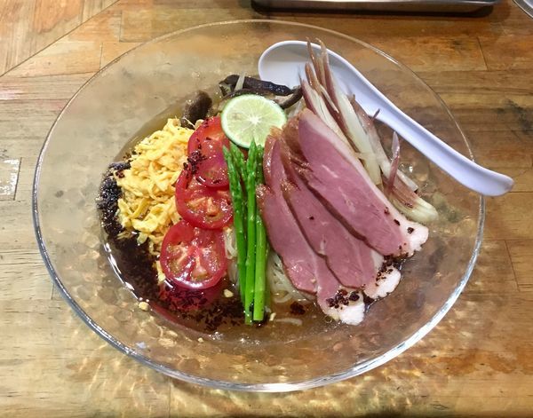 「冷やし中華SEXY DUCK【限定】1250円」@流星軒の写真