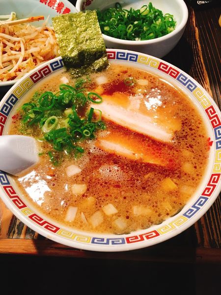 「支那そば 九条ネギ」@横浜家系元町家の写真