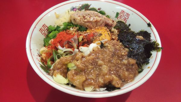 「台湾まぜそば」@ラーメン英二の写真