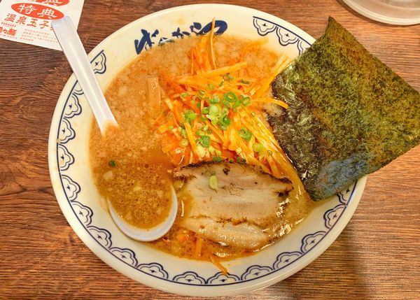 「辛ねぎばんから」@東京豚骨拉麺 ばんから 池袋本店の写真