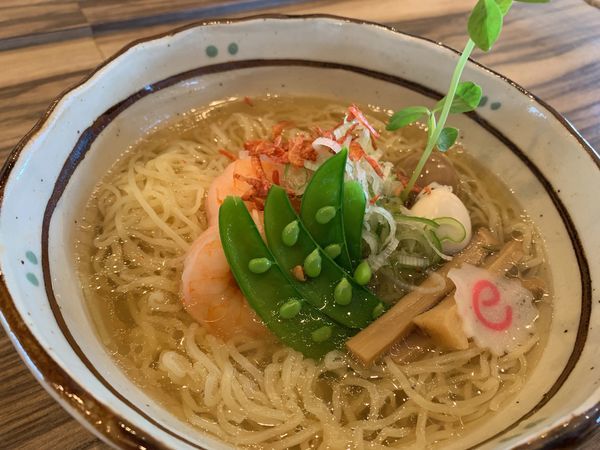 「竹燻製麺大盛」@玉響 西尾店の写真