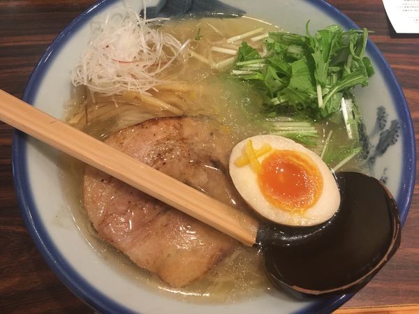 「【夏季限定】冷やし柚子塩麺」@AFURI 横浜ジョイナス店の写真