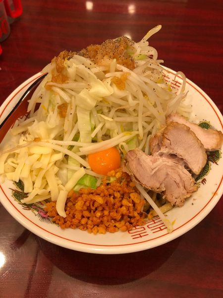 「油そば大盛り」@郎郎郎 明大前店の写真