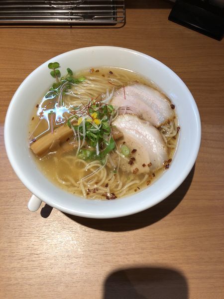 「香醇塩そば」@麺屋 㐂八の写真