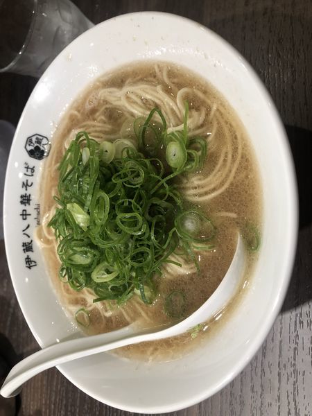 「鶏の濁りそば」@伊蔵八中華そばの写真