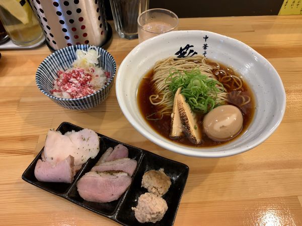 「プレミアム鴨中華そば」@中華そば 葵の写真