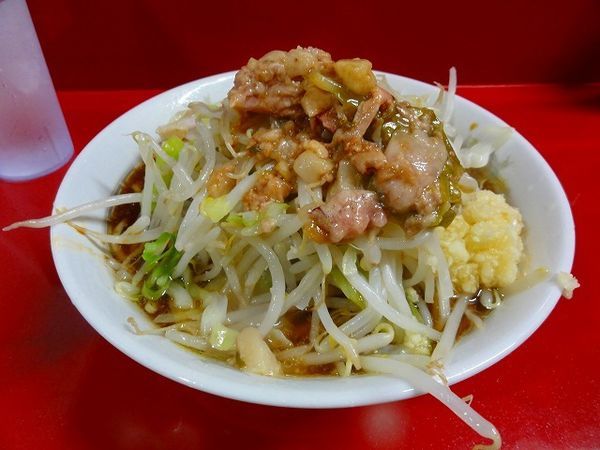 「ラーメン円　脂ニンニク」@ラーメン二郎 越谷店の写真