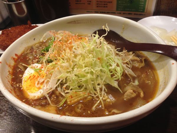 「広尾のカレーラーメン」@広尾のカレーの写真