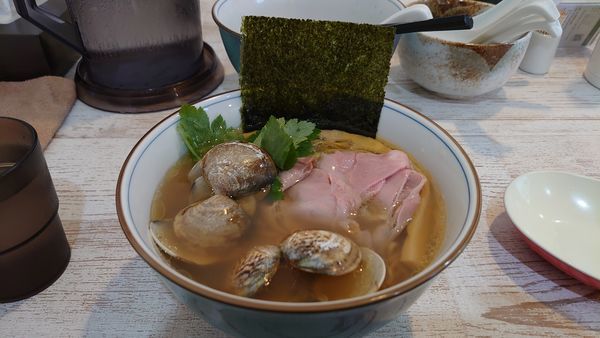 「蛤そば」@中華そば 四つ葉の写真