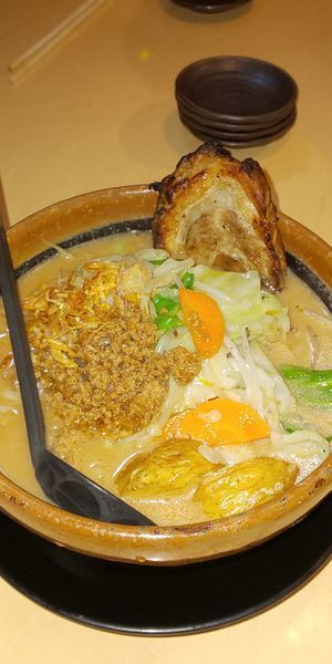 「北海道味噌 野菜ラーメン」@蔵出し味噌麺屋 壱正 中川店の写真