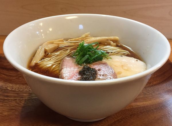 「ポルチーニ醤油らぁ麺800円」@入鹿（IRUCA）-Tokyo-の写真