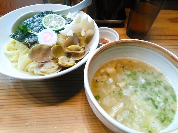 「塩つけ麺」@銀座 朧月の写真