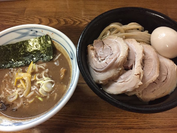 「特製つけ麺(並)：1070円」@中華そば つけ麺 村岡屋の写真