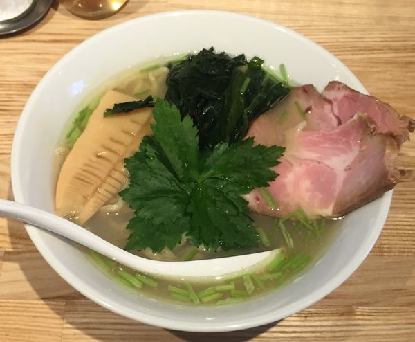 「貝塩らーめん800円」@らーめん 改の写真