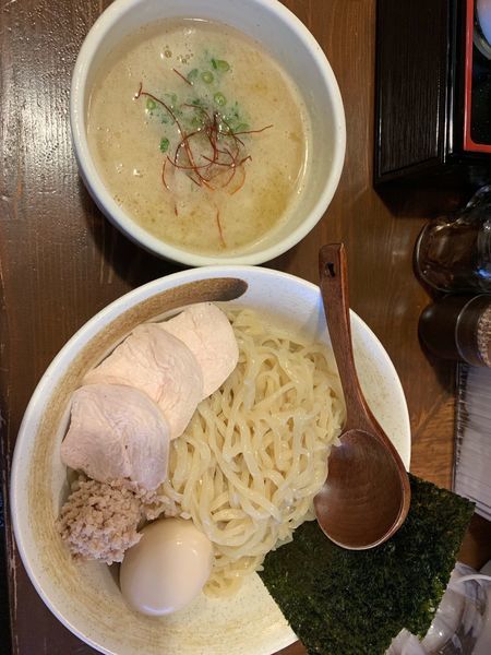 「特性濃厚鶏白湯つけ麺」@麺匠ようすけの写真