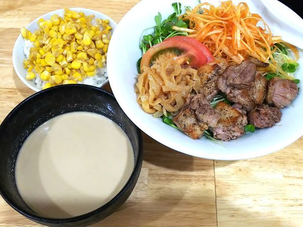 「【限定】胡麻と胡桃のつけそば　1000円」@中華そば You Leeの写真