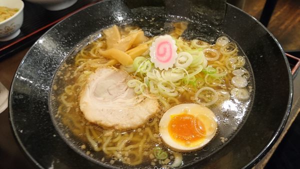 「醤油ラーメン大盛」@幸福麺処 もっちりやの写真