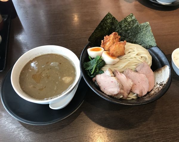 「濃厚煮干つけ麺」@麺創 なな家の写真