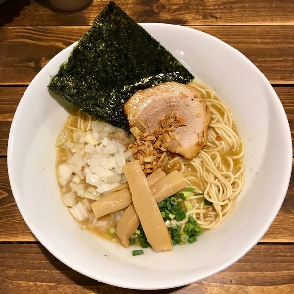 「鶏白湯そば」@煮干しそば 虎空の写真