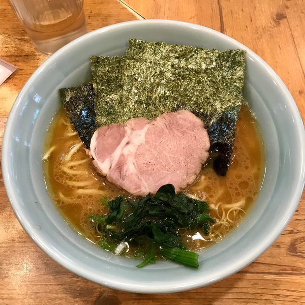 「ラーメン」@横浜ラーメン 武蔵家 稲田堤店の写真
