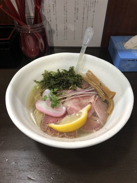 「貝出汁の涼麺」@麺や 魁星の写真