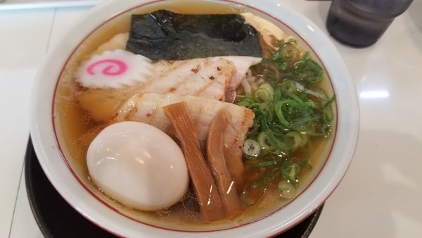 「支那そば　肉玉トッピング」@麺肴ひづき あさのやの写真