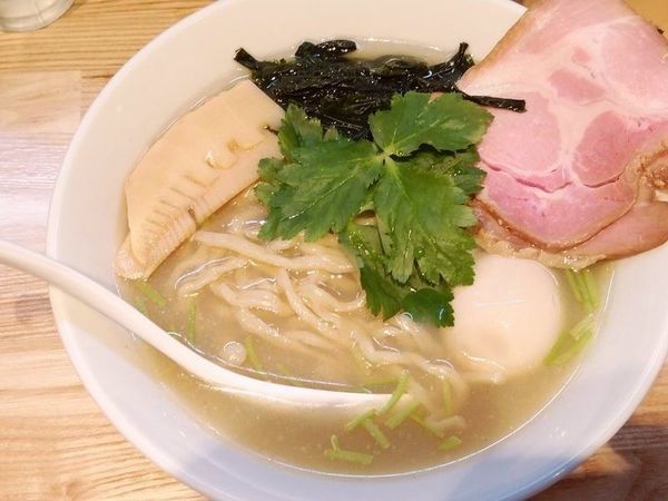 「味玉貝塩らーめん」@らーめん 改の写真