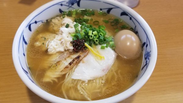 「特製真鯛らぁめん　大盛」@おいらの一途な一杯の写真