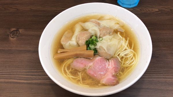 「塩ワンタン麺¥850」@中華そば さわの写真