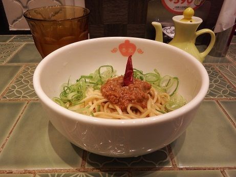 「日式・汁なし担々麺（ハーフ）」@香家 渋谷ヒカリエShinQs店の写真