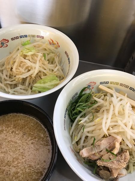 「つけ麺 モヤシ追加」@ホープ軒 千駄ヶ谷本店の写真