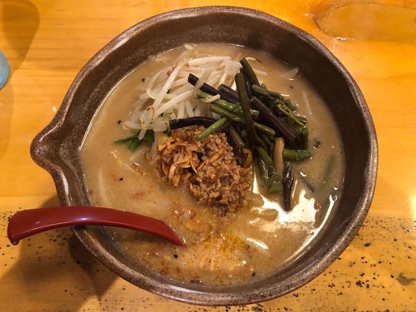 「信州味噌らーめん」@麺場 田所商店 牛久店の写真